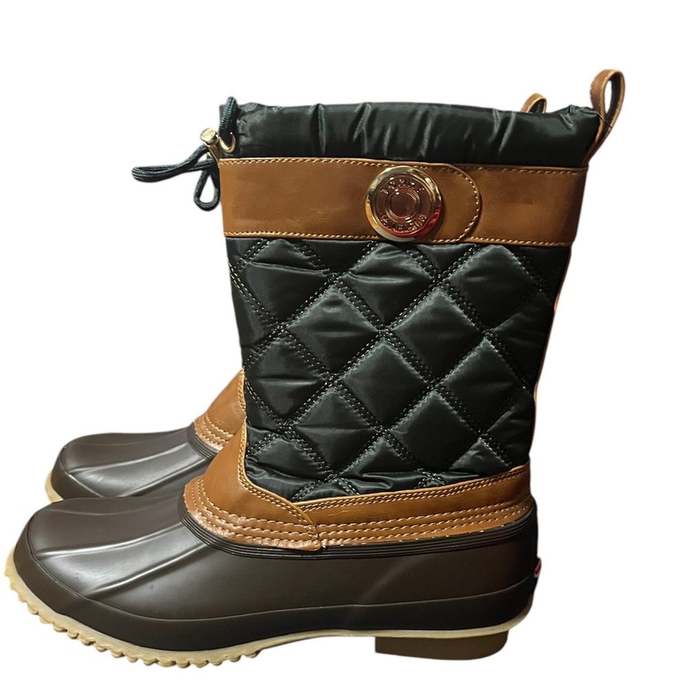 NIB Tommy Hilfiger Arcadia Duck Boots-Green